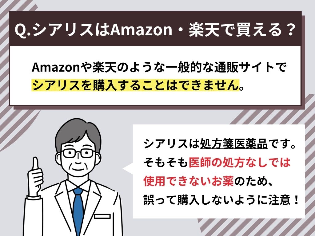 シアリス通販Amazon楽天