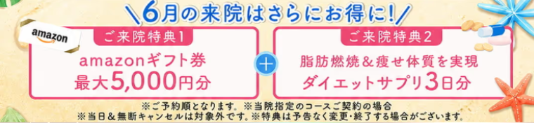 Amazonギフト券プレゼントキャンペーン：最大5,000円分