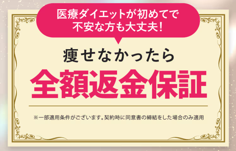 全額返金保証制度の「適用条件」と注意点