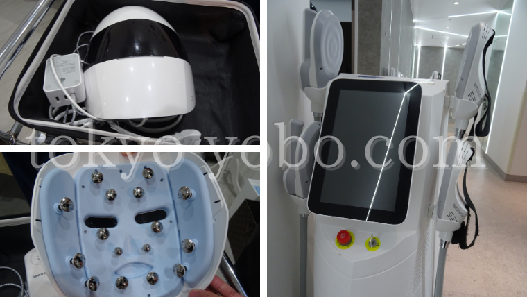 URARAクリニック医療ダイエット施術機械