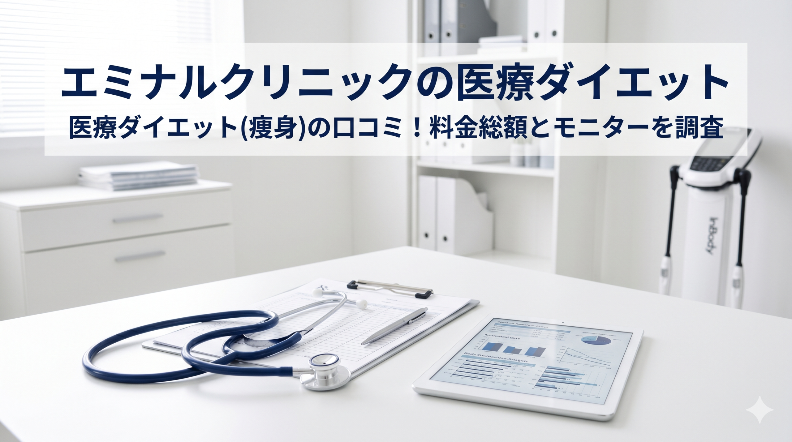 エミナルクリニック医療ダイエット(痩身)の口コミ！料金総額とモニターを調査